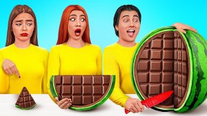 Большая, Средняя или Маленькая тарелка Челлендж # Сумасшедший Челлендж от TeenDO Challenge