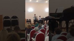 Камиль Сен-Санс « Романс» для флейты и фортепиано.
Сиднина Мария, Стефан Пивоварски