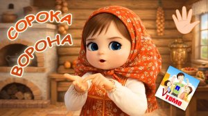 СОРОКА-ВОРОНА! ⧸ Пальчиковая мульт-песенка. Наше всё [rec]