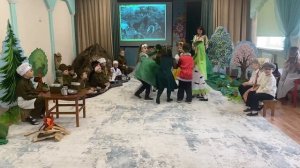Театрализованная постановка «Растения-помощники в годы ВОВ»