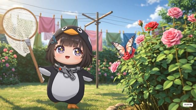 Gugu Gaga Penguin Bakes a Birthday Cake _ Heartwarming Chibi Story