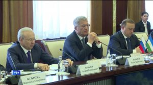 Глава Башкортостана Радий Хабиров встретился с Послом Беларуси Юрием Селиверстовым