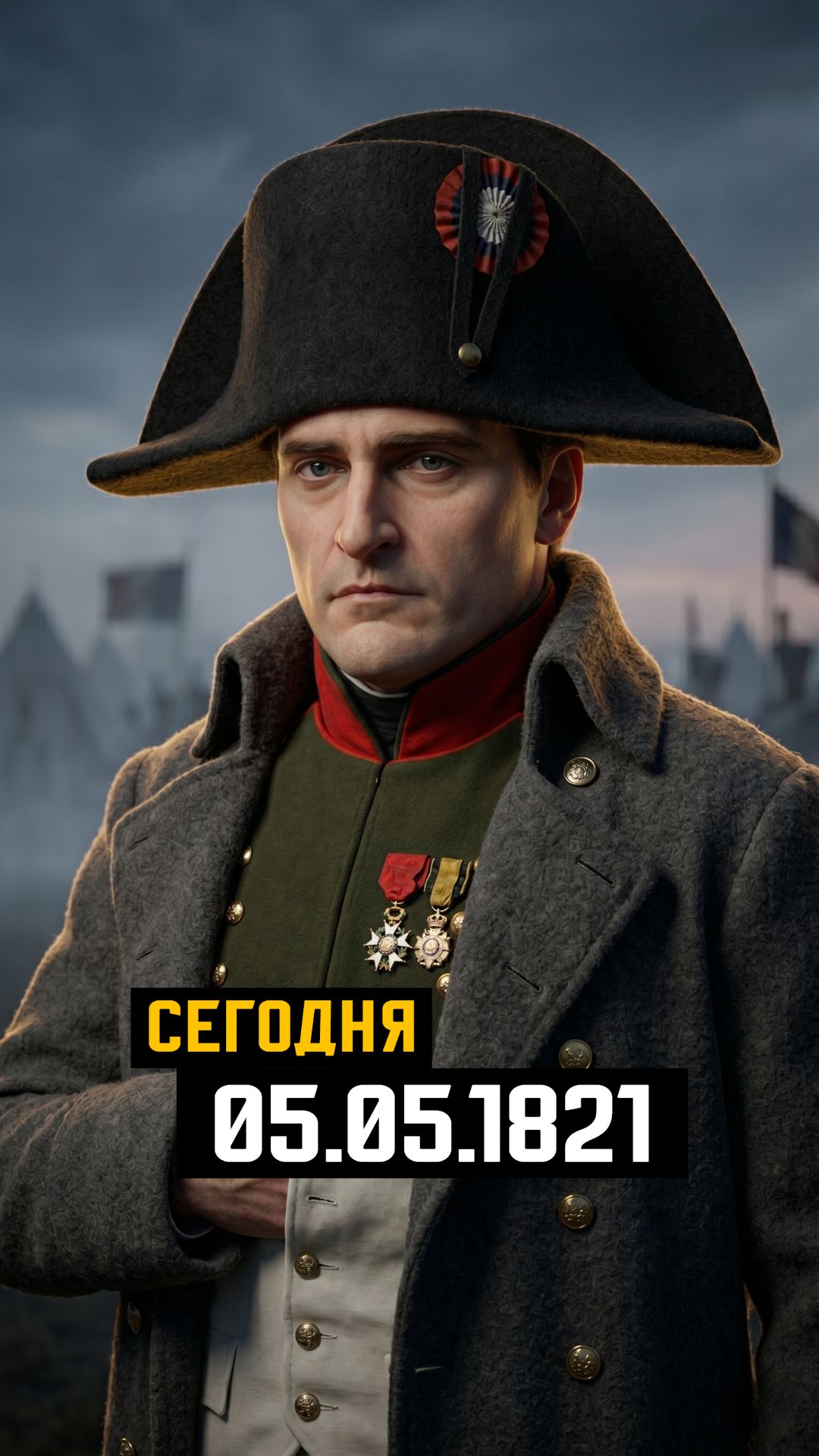 05.05.1821 Уход из жизни Наполеона Бонапарта ⚔️ #сегодня #история #наполеон #историяроссии #5мая