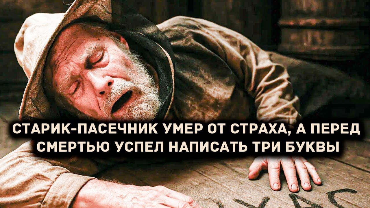 Старик-пасечник умер от страха, написал ТРИ БУКВЫ.[АУДИОКНИГА/ДЕТЕКТИВ] смотреть онлайн