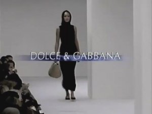 Показ коллекции Dolce & Gabbana весна-лето 1996. Часть 1.