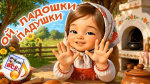 Ой, ЛАДОШКИ-ЛАДУШКИ ⧸ Пальчиковая мульт-песенка потешк
