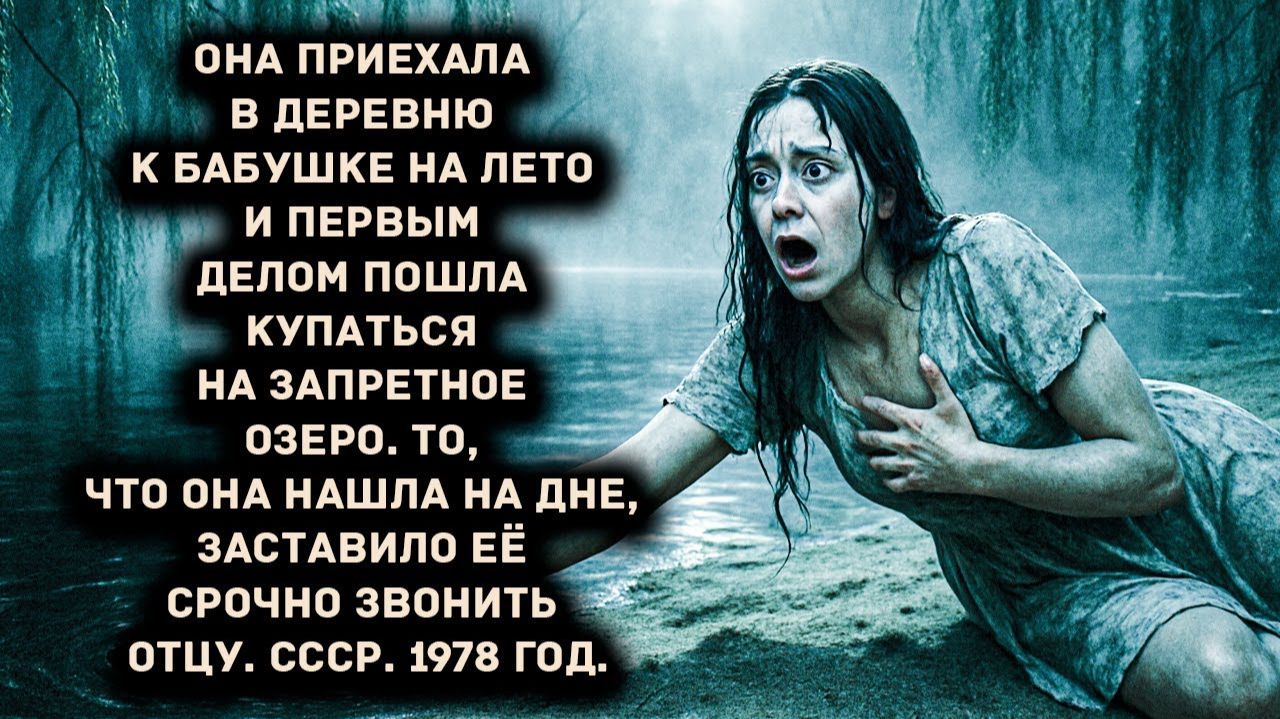 Она приехала в деревню к бабушке на лето и пошла купаться на запретное озеро [АУДИОКНИГА/ДЕТЕКТИВ] смотреть онлайн