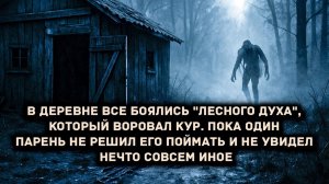 В деревне все боялись лесного духа, который воровал кур [РАССКАЗ/ДЕТЕКТИВ]