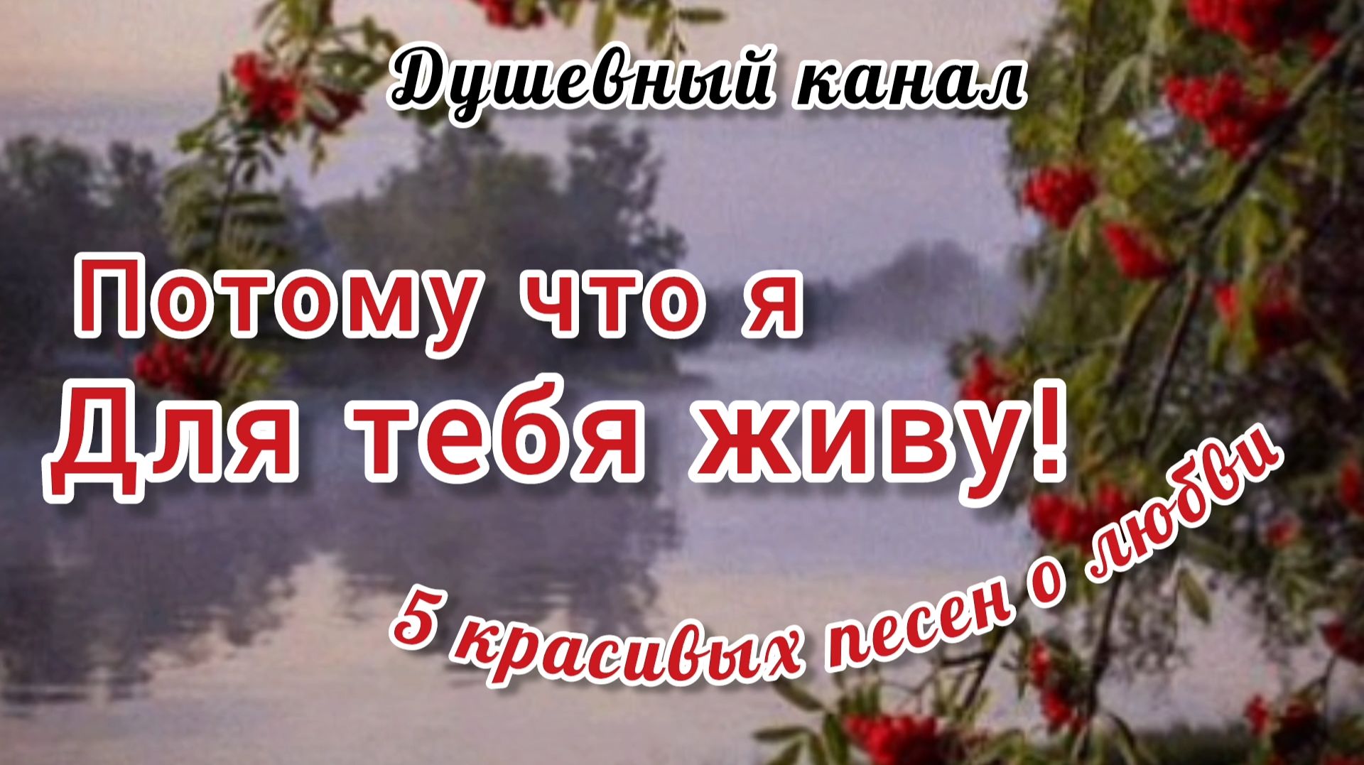 ПОТОМУ ЧТО Я ДЛЯ ТЕБЯ ЖИВУ!