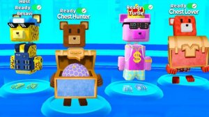 Как найти секретные эмоции и скины вместе с друзьями в Super Bear Adventure🐻