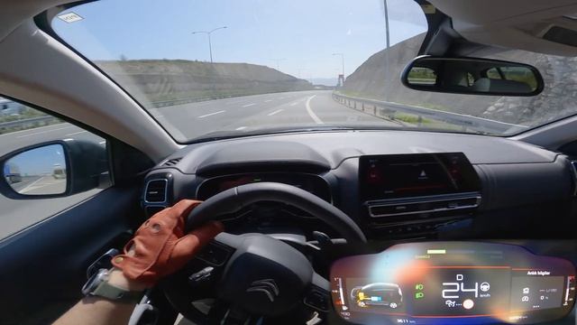 CITROEN C5 AIRCROSS HYBRID 2024 года выпуска - Тест-драйв от первого лица в формате 4K