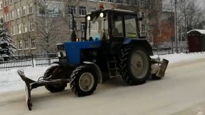 очистка дорог от снега 260 часть,снято в 2023 году