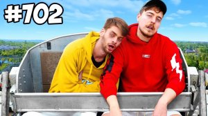 МЫ ПРОЕХАЛИ НА КОЛЕСЕ ОБОЗРЕНИЯ 1000 РАЗ!MRBEAST МИСТЕРБИСТ НА РУССКОМ мистер бист
