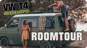 ROOMTOUR VW T4 Syncro I Кемпервэн I Ванлайф 🚐 I Своими руками Внедорожный
