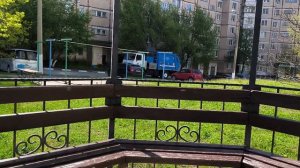 Работа спецтехники по уборке мусора.