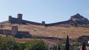 Генуэзская крепость в городе Судак в Крыму.