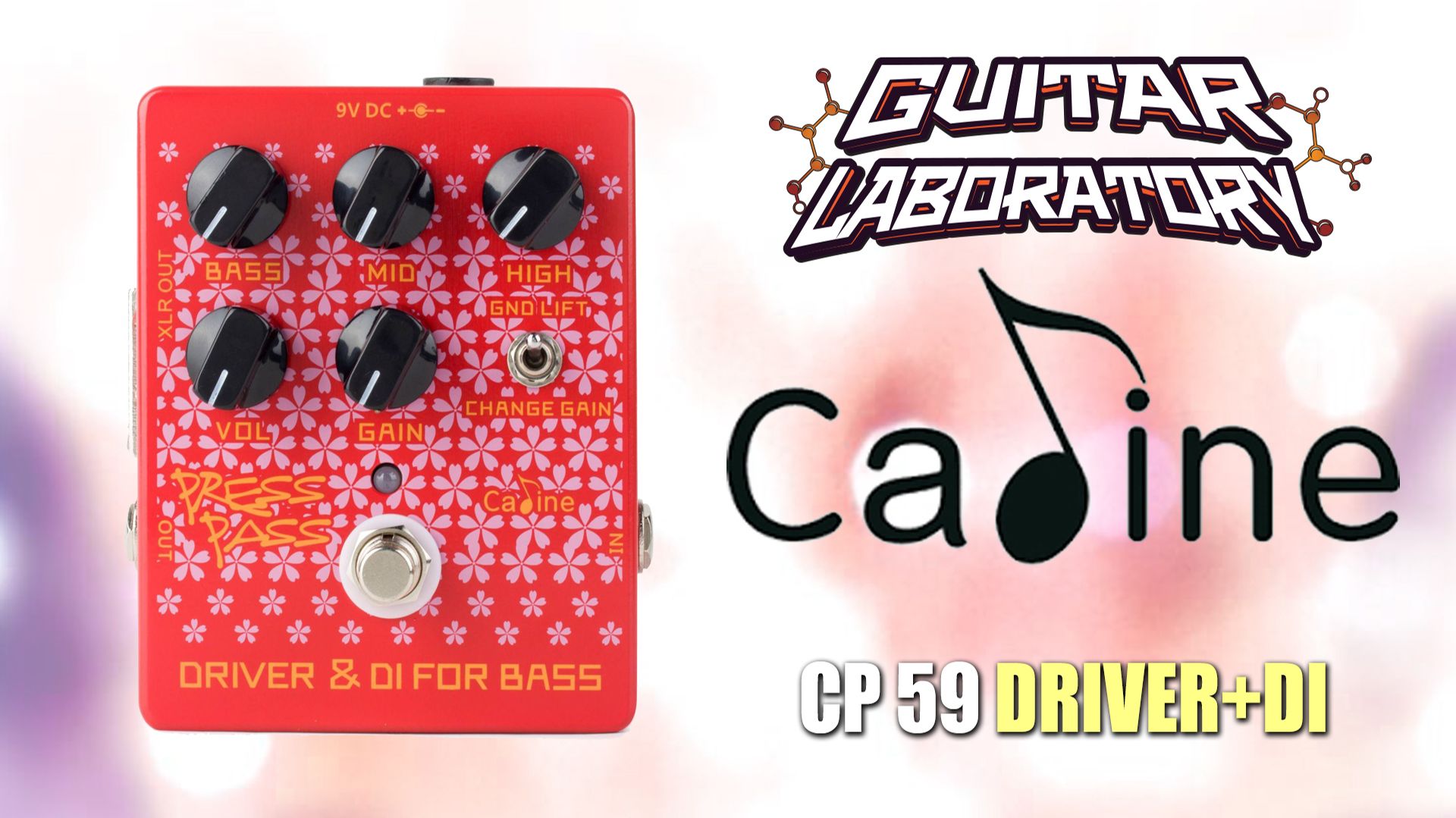 Преамп и дибокс для бас-гитары CALINE CP-59