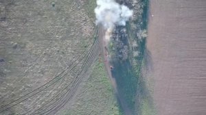 Боевик ВСУ ехавший на квадроцикле был оштрафован операторов FPV-дрона ВС РФ !!!