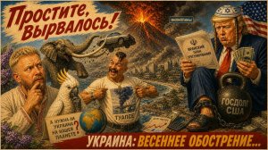 «Простите, вырвалось!» №402|Про о***вших хохлов, весеннее обострение, госдолг США, предложение Ирана