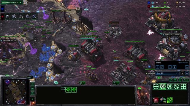 SC2 Раш плетьми