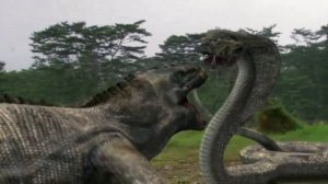 Komodo vs Cobra Fight Scene (Skillet - Burn it Down).mp4