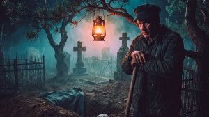 Могильщик замер, в «пустой» яме уже лежал незнакомец  [ДЕТЕКТИВ / РАССКАЗ]
