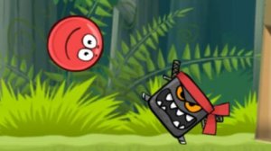 Красный шарик . Red Ball.  Красный шар. Красный шарик в опасном зеленом лесу. Для детей. ч 5