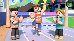 Роблокс Брукхейвен. Бекон выигрывает Лигу чемпионов | Мультфильм анимация #Роблокс