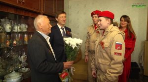 В рамках мероприятий ко Дню Победы в Самаре поздравили Александра Гирского