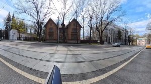 По Москве на мотоцикле