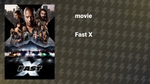 Fast X (movie, 2023)