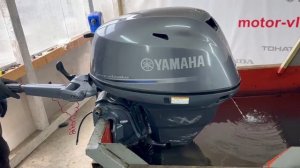 Запуск двигателя Yamaha F25