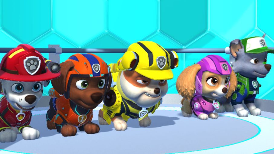 Щенячий патруль.  Paw Patrol. Щенки ищут  под водой чипы от управления мостом. Для детей. ч 7