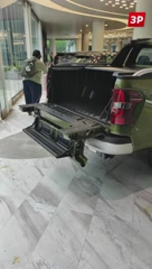 Круто придумали! Ступенька в кузов пикапа Чанган #shorts #зарулем #changan #чанган #пикап