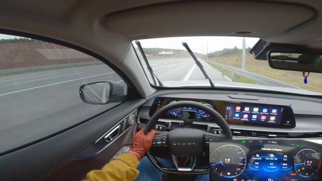 2024 CHERY TIGGO 8 AVANTGARDE - Тест-драйв от первого лица на автобане в 4K