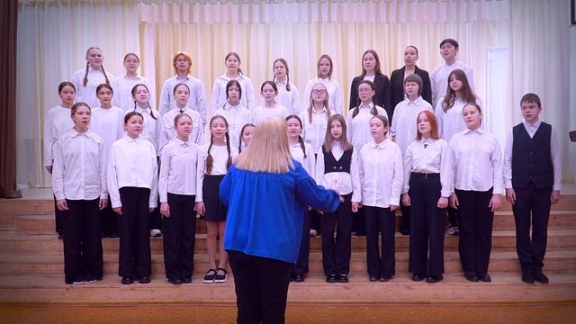 "Родина", Исполняет: Хор "Гармония", 14 лет