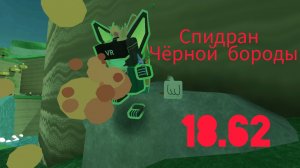 Спидран чëрной бороды 18.62
