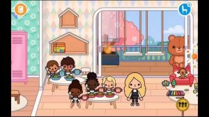 🍿 Toca boca. Ева и её друзья.  2 серия 2 сезон ~♡ Тока сад, домик и особняк ♡~