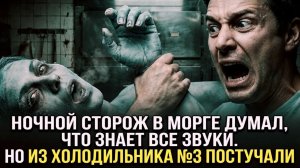 Сторож в морге думал, что знает все звуки. Из холодильника №3 постучали  [ДЕТЕКТИВ / РАССКАЗ]