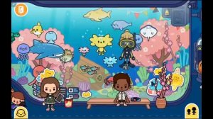 🍿 Toca boca. Ева и её семья.  5 сезон 1 серия ~♡ Тока бока krill-grill и океанариум ♡~