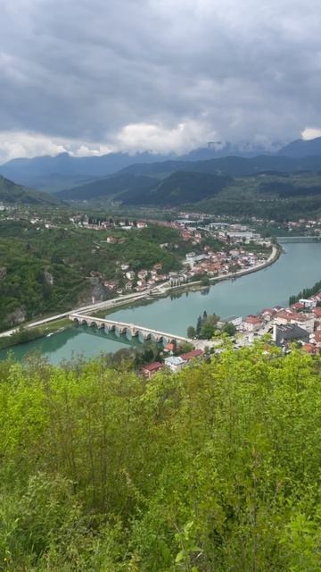 Сербский город Вышеград