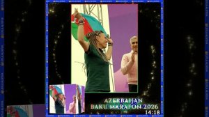 AZERBAIJAN. BAKU MARAFON 2026. 👑🙏🙇❤️❤️❤️🌙🌙🌙✨ #LEYLAALIYEVA
