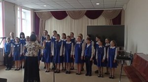 Хор «Созвучие», Детская школа искусств № 8 г. Донецка, ДНР, Муз. М. Машиной Тропарь Ангелу-хранителю