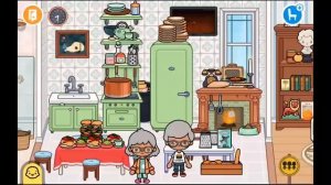 🍿 Toca boca. Ева и её семья.  3 сезон 18 серия ~♡ Тока бока особняк и домик