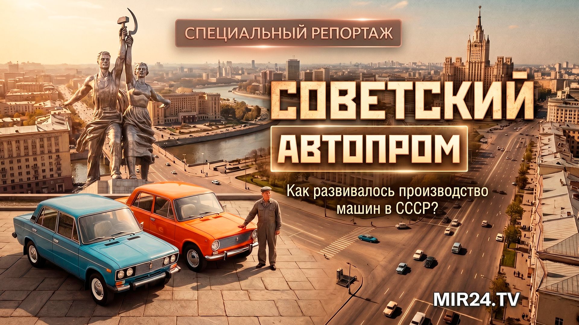 Советский автопром. Как развивалось производство машин в СССР?