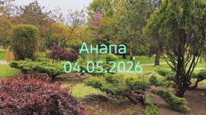 Анапа 04.05.2026