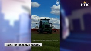 В хозяйствах Калмыкии активно идут весенне-полевые работы