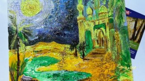 Картины.🖼️ Холст.Акил. Кисть.GuzelM. 2026. Kazan.Tatarstan
