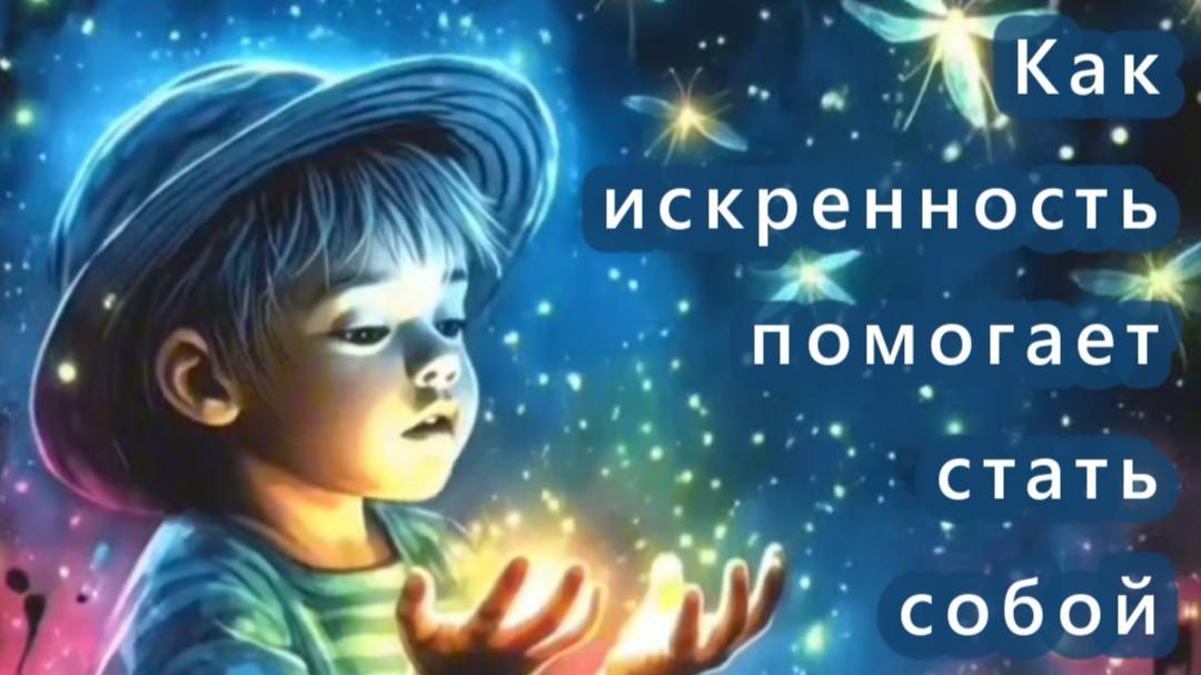 КАК ИСКРЕННОСТЬ ПОМОГАЕТ СТАТЬ СОБОЙ смотреть онлайн