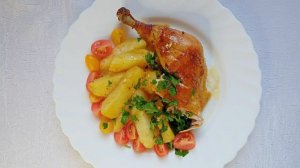 Запеченная курица в духовке